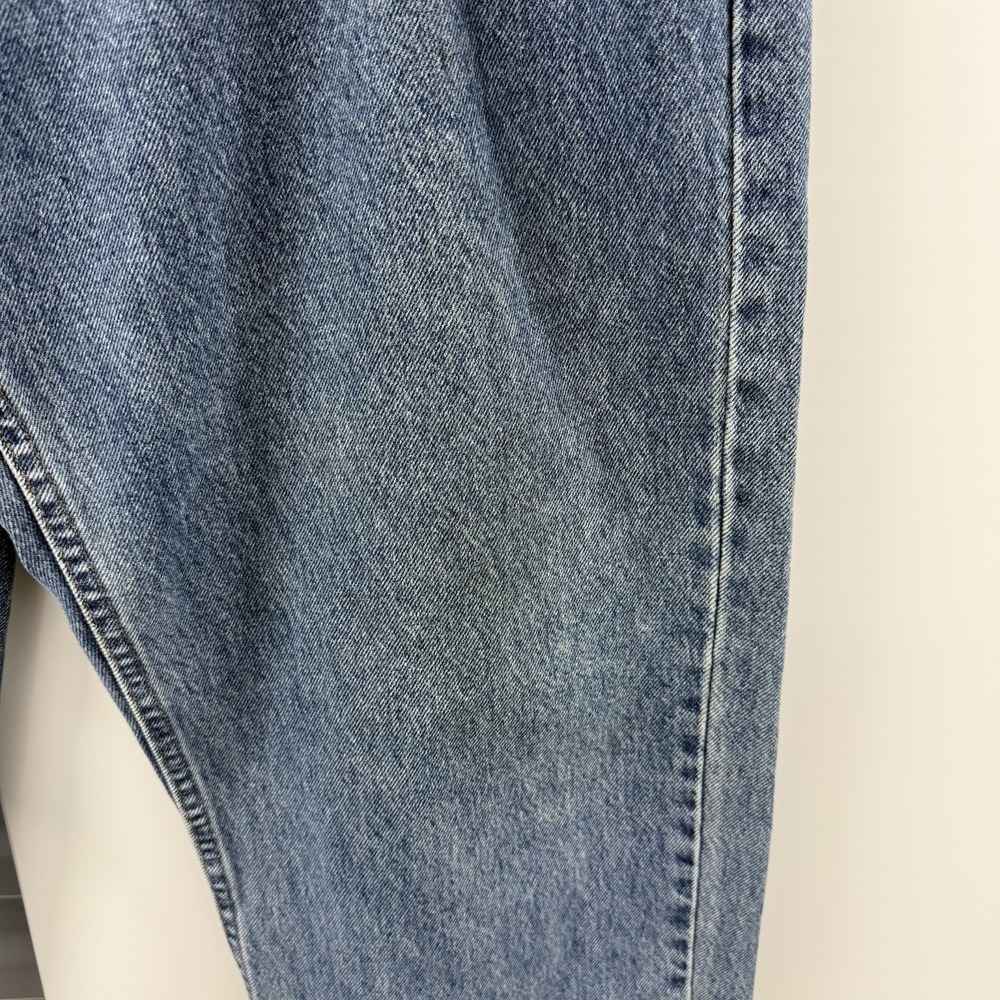 Vintage Harley Davidson MotorClothes Jeans Mens 38x34 Blue Biker Denim - Picture 6 of 10